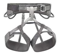 PETZL SAMA - Arnés unisex para escalada en roca para el gimnasio, crag o rutas de varios pasos - Gris - L