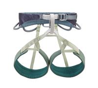 PETZL SAMA Dark Gray L - Arnés de escalada ligero para escalada deportiva, escalada en interiores y longitudes de varias cuerdas, tecnología Endoframe, 4 trabillas de material