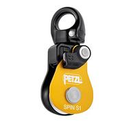 Petzl, Spin S1, Polea De Alta on Giro, Amarillo, U, Unisex Adulto