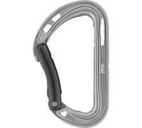 Petzl Spirit Bent Gate mosquetón con gatillo curvo de escalada - Grey