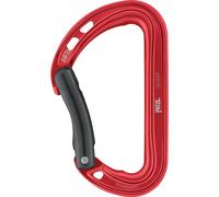 Petzl Spirit Bent Gate mosquetón con gatillo curvo de escalada - Red