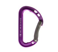 Petzl Spirit Bent Gate Mosquetón de engaste Talla única Lila