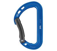 Petzl Spirit Bent Gate Mosquetón de engaste Talla única Azul