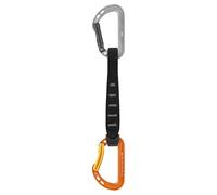 Petzl, Spirit Express, Aplazamiento Ligero Y Multipropósito, Naranja/Negro/Gris, 17Cm, Adulto Unisex
