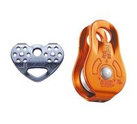 Petzl Tandem Speed, Polea Doble para tirolinas de Cable o de Cuerda & polea compacta