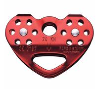 PETZL - Polea Doble TANDEM - Unisex, Rojo, Talla Única