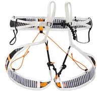 PETZL Unisex - Arnés de Mosca para Adultos, Negro/Naranja, S