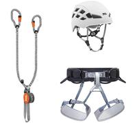 PETZL Unisex Kit Via Ferrata Vertigo Kit Completo de Via Ferrata, NoColor, 65-96CM