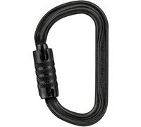 Petzl Vulcan mosquetón de seguridad de triple acción para trabajos en altura versión internacional - Black