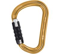 Petzl William Triact Lock mosquetón de seguridad de triple acción de escalada - Black/Gold