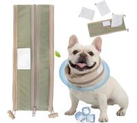 Petzymart Cooling Collar para Perros, 2025 Nuevo Collar Refrigerador de Perros Reutilizable, Collar,Moda de Verano, Bufanda de Hielo Transpirable, Perritos Medianos y Grandes para Enfriar Al Salir