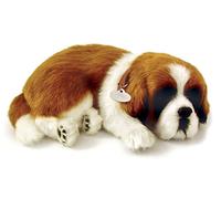 Petzzz 65419 - Peluche Interactivo de Perro San Bernardo (25 cm, Efecto de respiración)