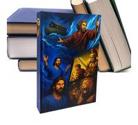 Peufcmi Libros de cómics | Colección de cómics de la Biblia, novelas gráficas infantiles para escribir, jugar, educación en casa, narración de historias, actividad educativa familiar