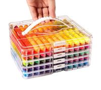 Peufcmi Rotuladores De Pintura Acrílica | Juego de 60 Piezas Permanentes Punta Pincel para Cerámica - Accesorios de Pintura de Fácil Limpieza para Proyectos Artísticos en Lienzo Cerámica Metal Papel