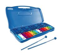 Peufcmi Xilófono profesional, Glockenspiel cromático, Instrumento cromático Glockenspiel de metal para niños, Equipo de instrumentos musicales para Año Nuevo, Cumpleaños, Pascua, Acción de Gracias,