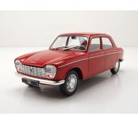 1968 Peugeot 204 Rojo 1:24 WhiteBox 124181