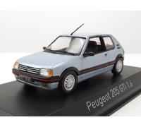 Peugeot 205 Gti 1.6 1988 Azul Coche a Escala 1:43 Norev