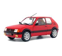 PEUGEOT 205 GTi 1,9 - 1988 - red - SOLIDO 1:18