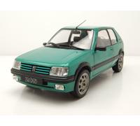 Peugeot 205 GTI Griffe 1992 Verde Modelo Coche 1:18 Solido