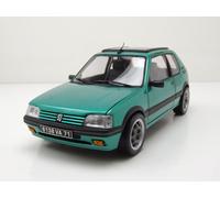 Peugeot 205 Gti Mangos Con Techo Corredizo 1991 Verde Coche a Escala 1:18 Norev