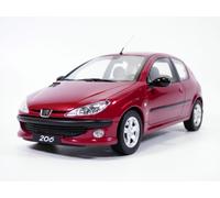 PEUGEOT 206 S16 rouge 1/18 1999