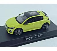 Peugeot 208 GT 2024, Amarillo, NOREV 1:43