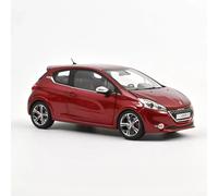 Peugeot 208 GTI 2013 Rojo Modelo Coche 1:18 Norev Diecast Metal con OVP