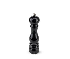 Peugeot 23720 - u Seleccionar Pepper Mill París, 22 cm, Color: Lacado Negro | Molinillo de pimienta ajustable, 6 ajustes de molienda preestablecidos, mecanismo de garantía de por vida