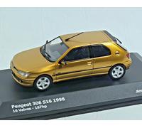Peugeot 306 S16, Oro Met. 1998, SOLIDO, 1:43