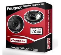 Peugeot 307 Puerta Delantera Altavoces Pioneer Altavoces para Coche 300W