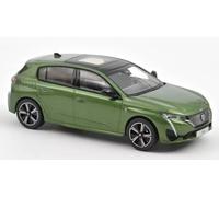 Peugeot 308 Gt 2021 Verde 1:43 Reprod.2023 Modelo 473930 Norev