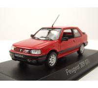 Norev Coche miniatura Peugeot 309 GTI 1987 Rojo Vallelunga con Deco PTS 1:43