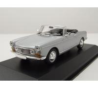 Peugeot 404 Cabrio 1962 Plata Modelo De Coche 1:43 Maxichamps
