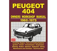 PEUGEOT 404 Owners Workshop Manual 1960-1975