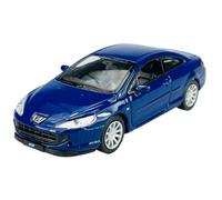 Peugeot 407 Coupe Azul 2004-2011 ca 1/43 1/36-1/46 Welly Modelo Auto