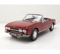 184818 Peugeot 504 Cabriolet Red Norev 1/18