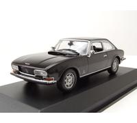Peugeot 504 Coupé 1976 Antracita Coche a Escala 1:43 Maxichamps