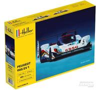 Peugeot 905 Ev 1 1:24 Kit De Modelo De Plástico HELLER