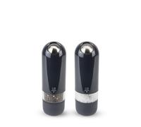 Peugeot Alaska Duo eléctrico de Sal y Pimienta, 17 cm, Color Negro