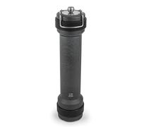 Peugeot Barbacoa Wood Pepper Mill with built in light, Graphite, 12 in