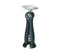 Peugeot Sacacorchos Salma Negro con cortacápsulas, Zamack, 19 cm