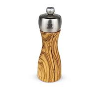 Peugeot Molinillo de pimienta Fidji - madera de olivo y acero inoxidable, 15 cm