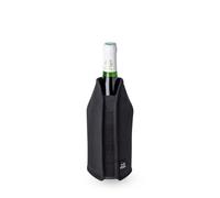 Peugeot - Frizz refrescante - para champán o vino fresco en 20 minutos - Mantiene la frescura durante 2 horas - Tejido fácil de limpiar - Se adapta a todas las botellas - Negro