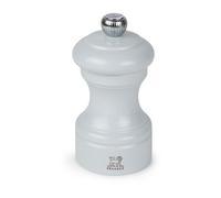 PEUGEOT - Bistro 10 cm Salt Mill - Classic Grind System - Made with PEFC Certified Wood - Mecanismo de garantía de por vida - Fabricado en Francia - Bistrorama - Pearl Grey Colour