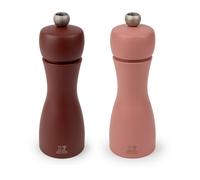 Peugeot Tahiti Duo Earth Brown Tones Salt and Pepper Mill Set 15cm - 6", Cacao & Hazel