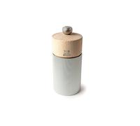 PEUGEOT Molino de sal manual Line 12cm Aluminio/Haya beige