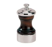 Peugeot Palace Pimienta, Metal, Plata, Madera de Nogal, 5,2 x 5,2 x 10 cm