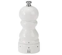 Peugeot Paris U-Select Molinillo Pimienta 12cm Pintado de Blanco | Molinillo de pimienta manual, gira la perilla para ajustar tu molienda, mecanismo de por vida, fabricado en Francia, 12 cm