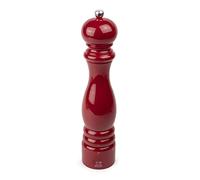 PEUGEOT Paris u'Select - Molinillo de pimienta (30 cm, 6 ajustes predefinidos, fabricado con madera certificada PEFC, fabricado en Francia, color rojo pasión, 30 cm)