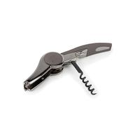 Peugeot Saveurs 200381 Sacacorchos con abridor de Botellas Cortador Cápsula Integrado Zamack Basalto